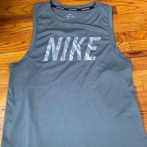 Nike iridescent running tank top